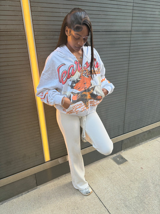TP STAR ANGEL HOODIE — GREY